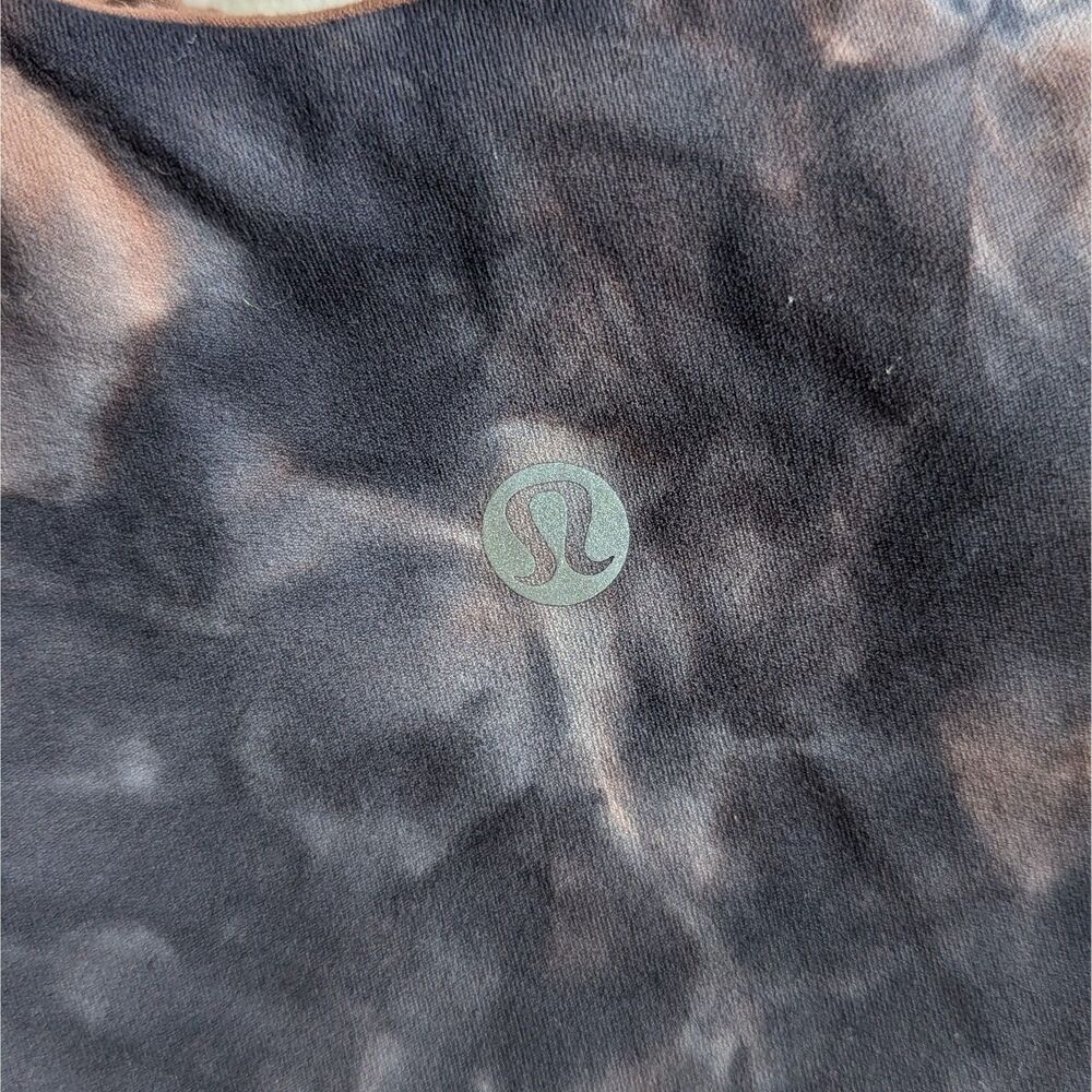 Lululemon Align Tank Top Diamond Dye Seashell Smoky Topaz Graphite Grey Size 6 - Picture 6 of 10